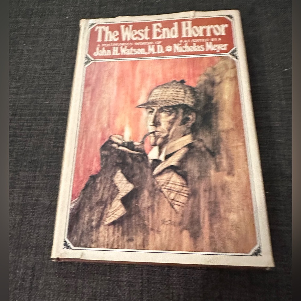 Book-The West End Horror A Posthumous Memoir of John H Watson, M.D. 1976